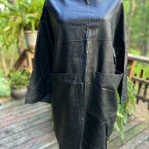 Allessio Bardelle Black Midi Dress with Minimalist Design